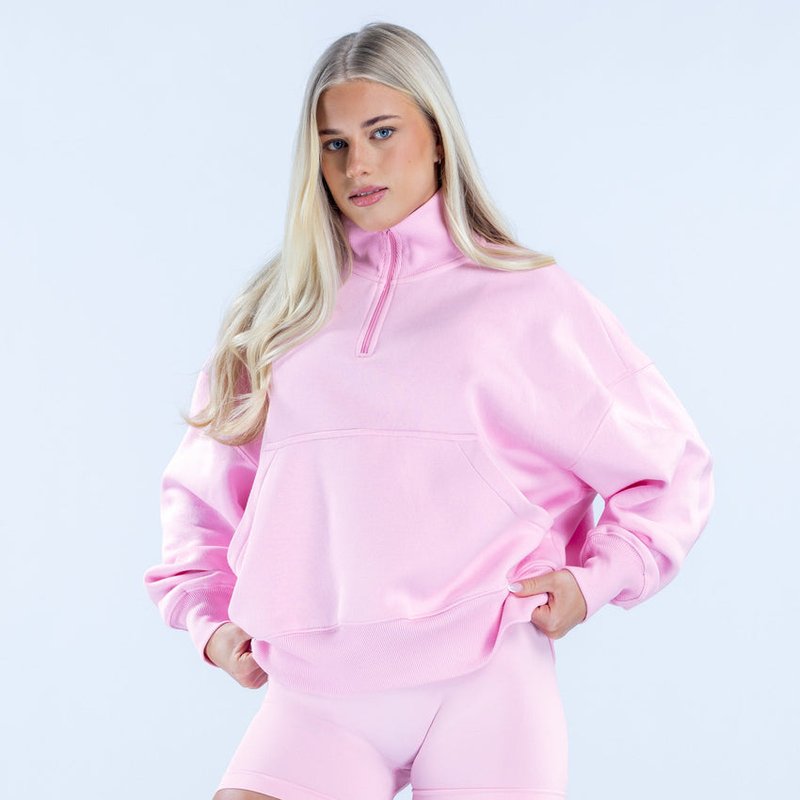 Signature Quarter Zip Sweatshirt