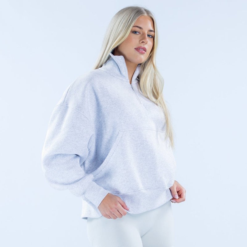Signature Quarter Zip Sweatshirt